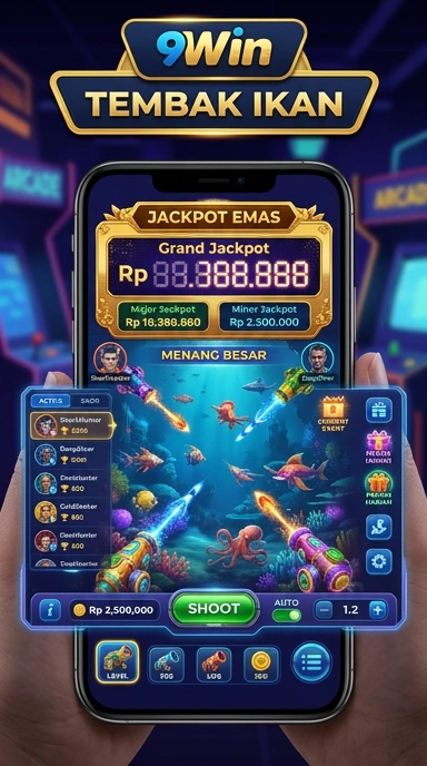 Layar utama 9win — antarmuka bersih setelah instalasi